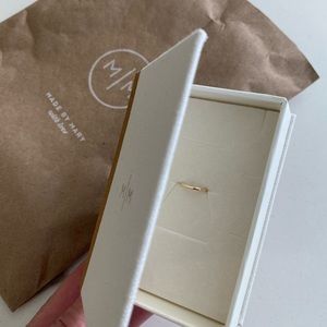 Gold ear cuff (Made by Mary)